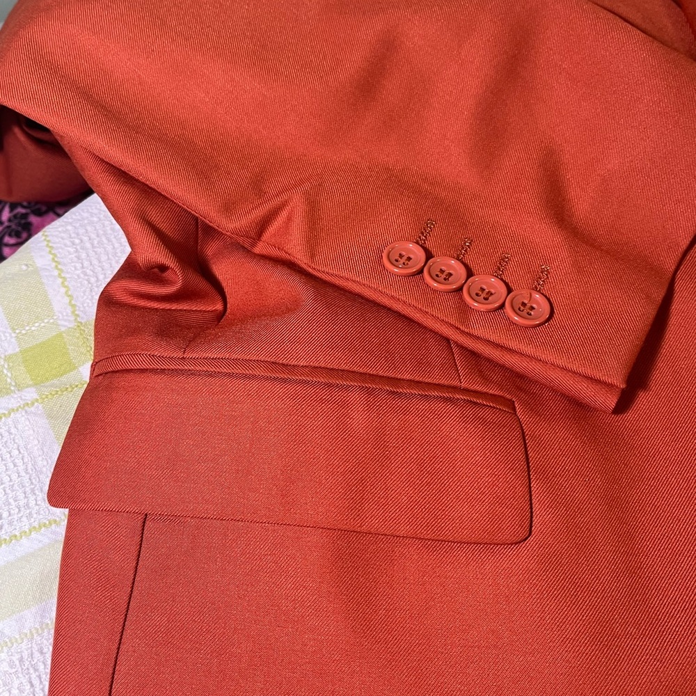 Vangyue Men's Rust color Blazer size XL - Picture 8 of 11